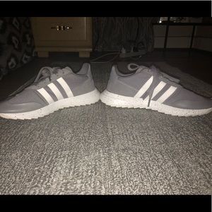 Adidas 7.5 grey women’s shoes